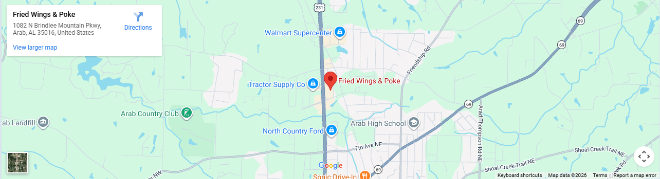 Location 1082 N Brindlee Mountain Pkwy, Arab, AL 35016, United States